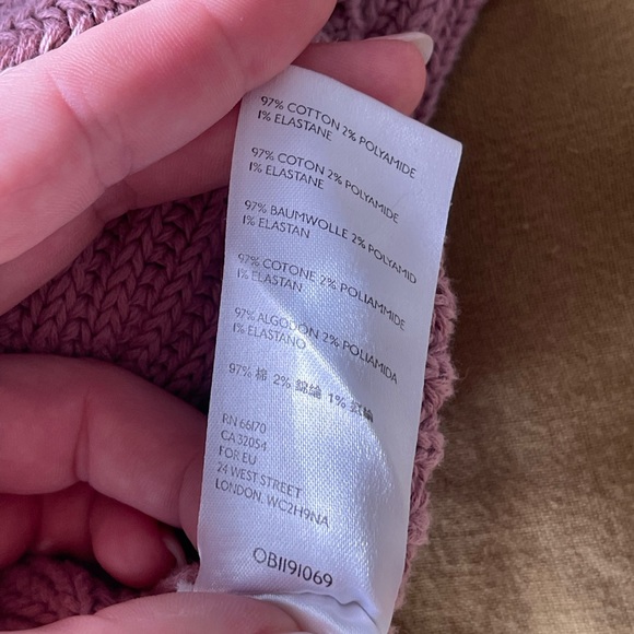 - Free People Emmy Mock Neck White M - Picture 11 of 11